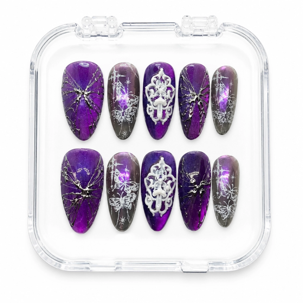 Press-on Nails Wholesale $14.90 Mystic Majesty by Yabe Vietnam