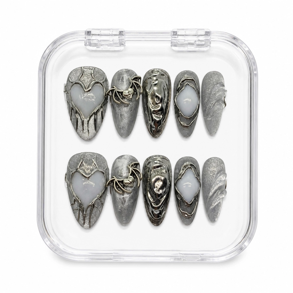 Press-on Nails Wholesale $14.90 Gothic Glamour by Yabe Vietnam