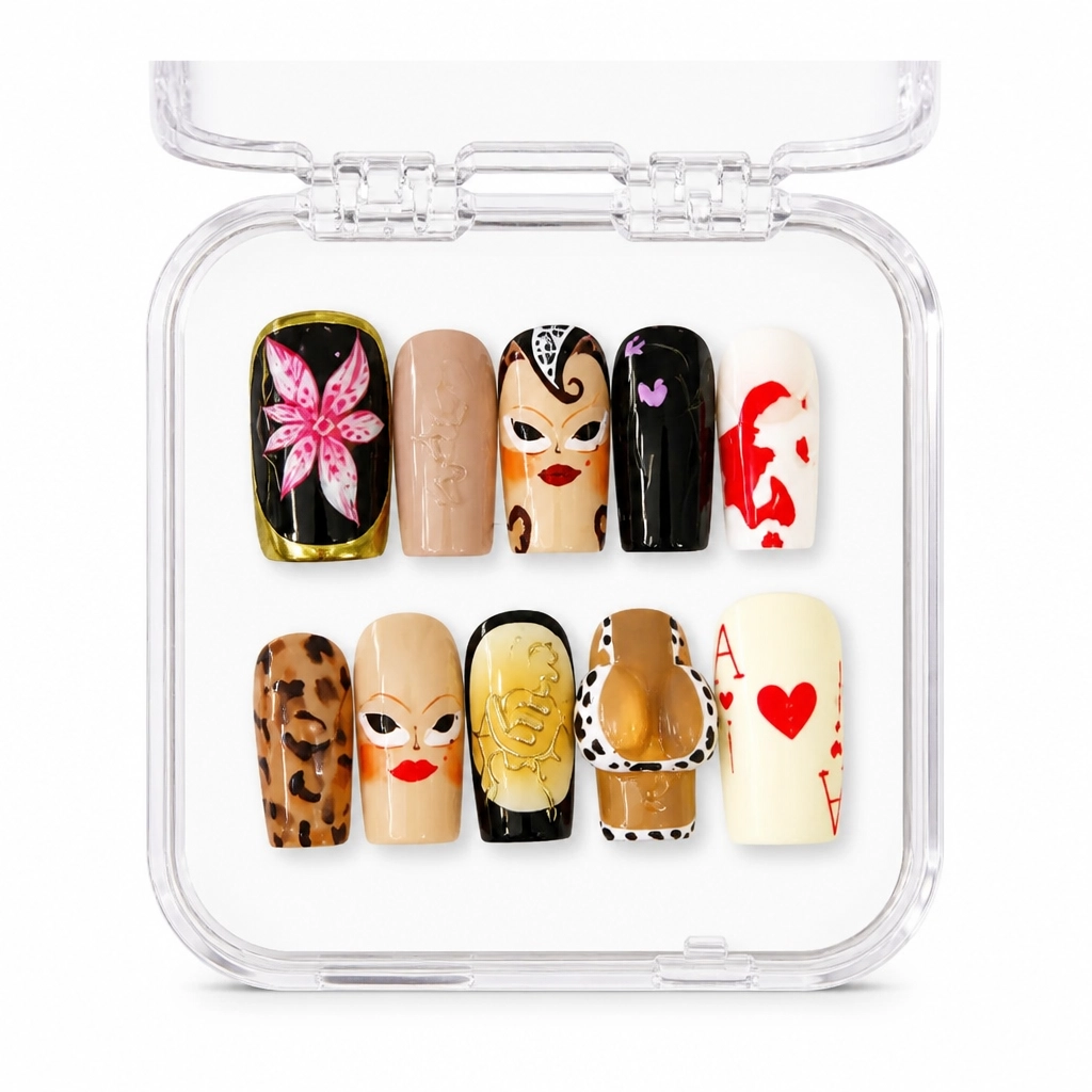 Press-on Nails Wholesale $14.90 Botanical Luxe by Yabe Vietnam