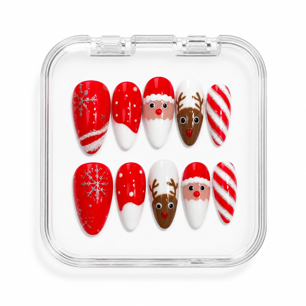 Press-on Nails Wholesale $14.90 Festive Whimsy by Yabe Vietnam