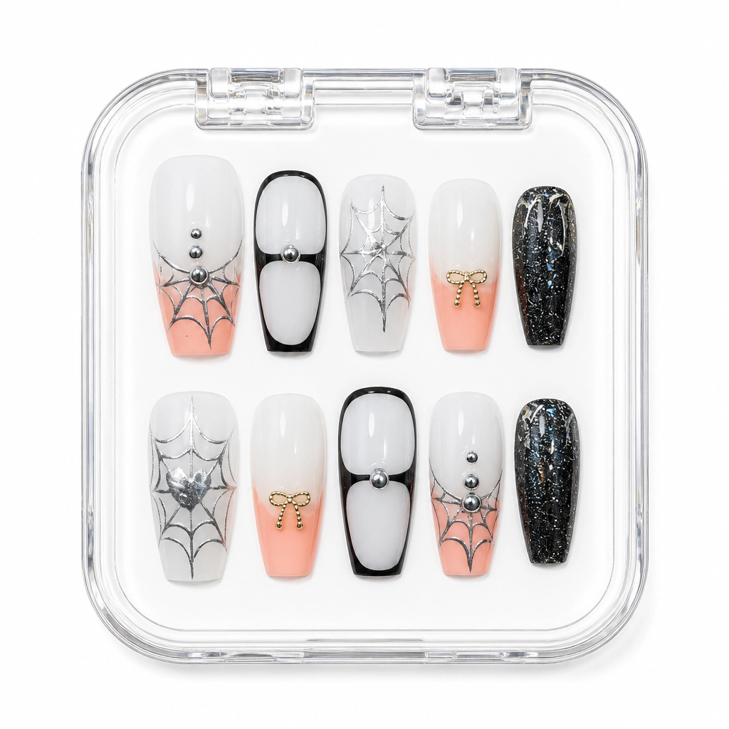 Press-on Nails Wholesale $14.90 Geometric Blossom by Yabe Vietnam