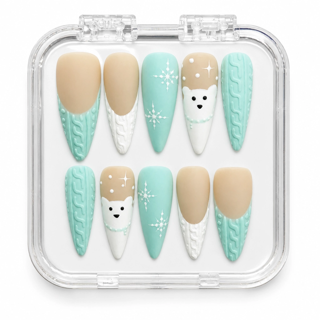Press-on Nails Wholesale $14.90 Minty Whisper by Yabe Vietnam