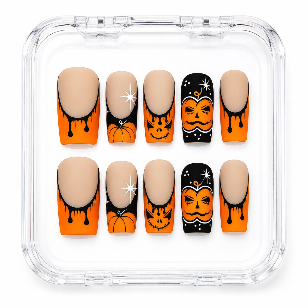 Press-on Nails Wholesale $14.90 Spooky Glow by Yabe Vietnam