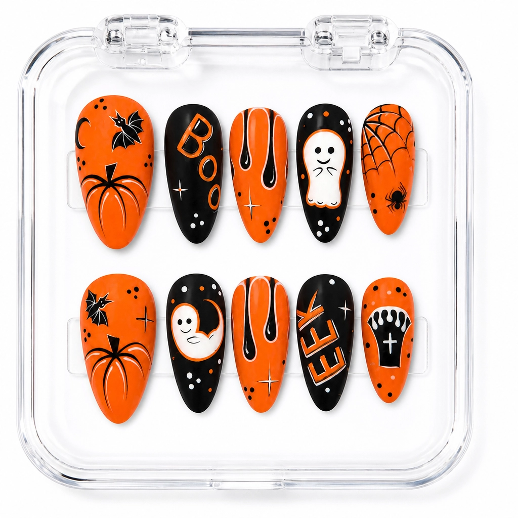 Press-on Nails Wholesale $14.90 Haunting Delight by Yabe Vietnam