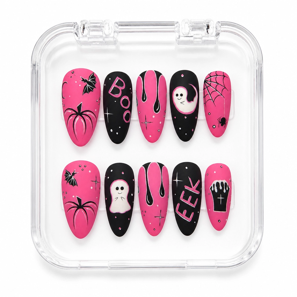 Press-on Nails Wholesale $14.90 Spooky Chic by Yabe Vietnam