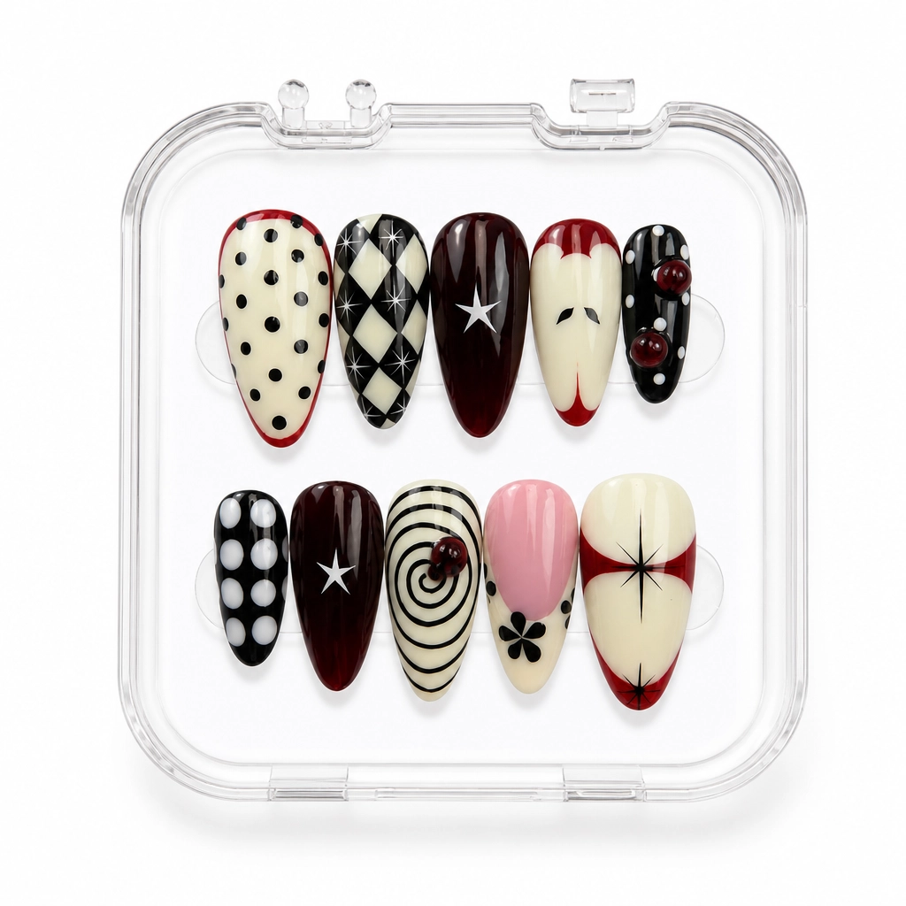 Press-on Nails Wholesale $14.90 Carnival Nightfall by Yabe Vietnam