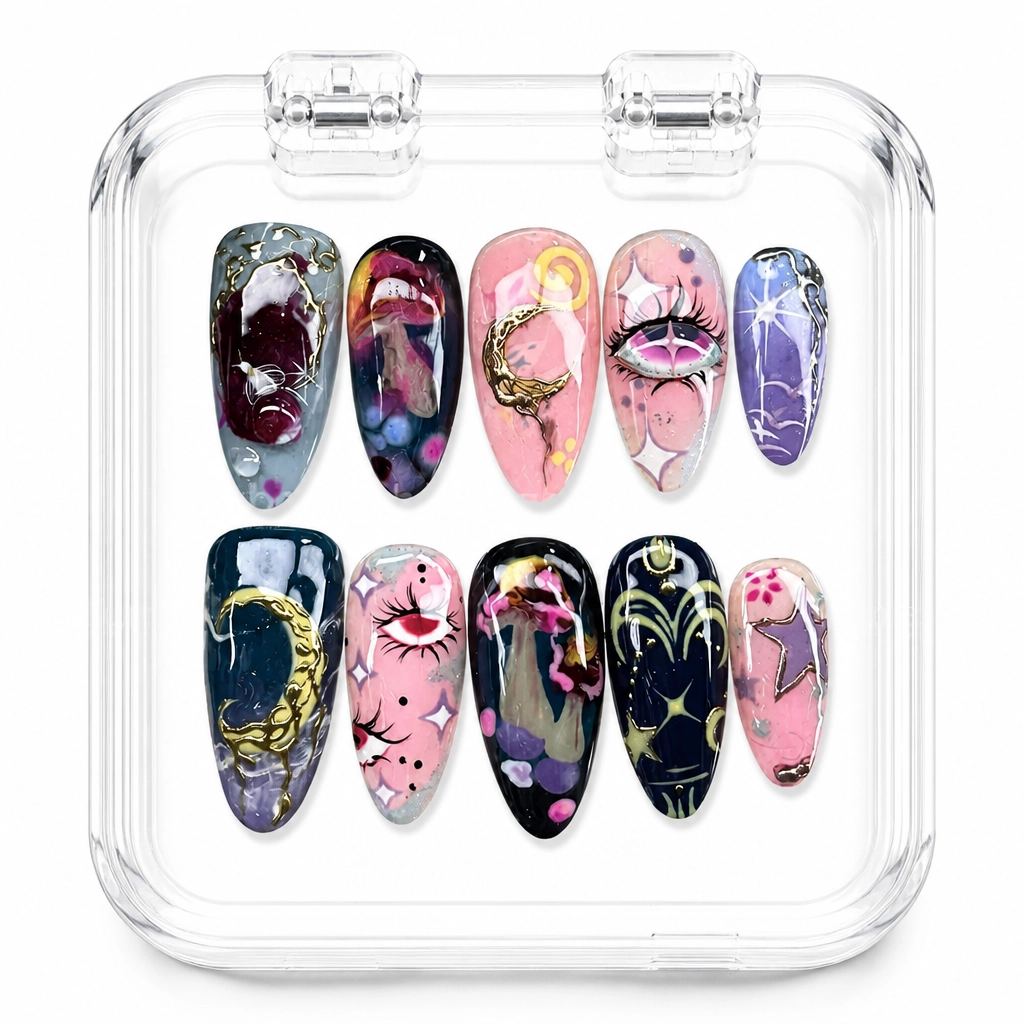 Press-on Nails Wholesale $14.90 Celestial Dream by Yabe Vietnam