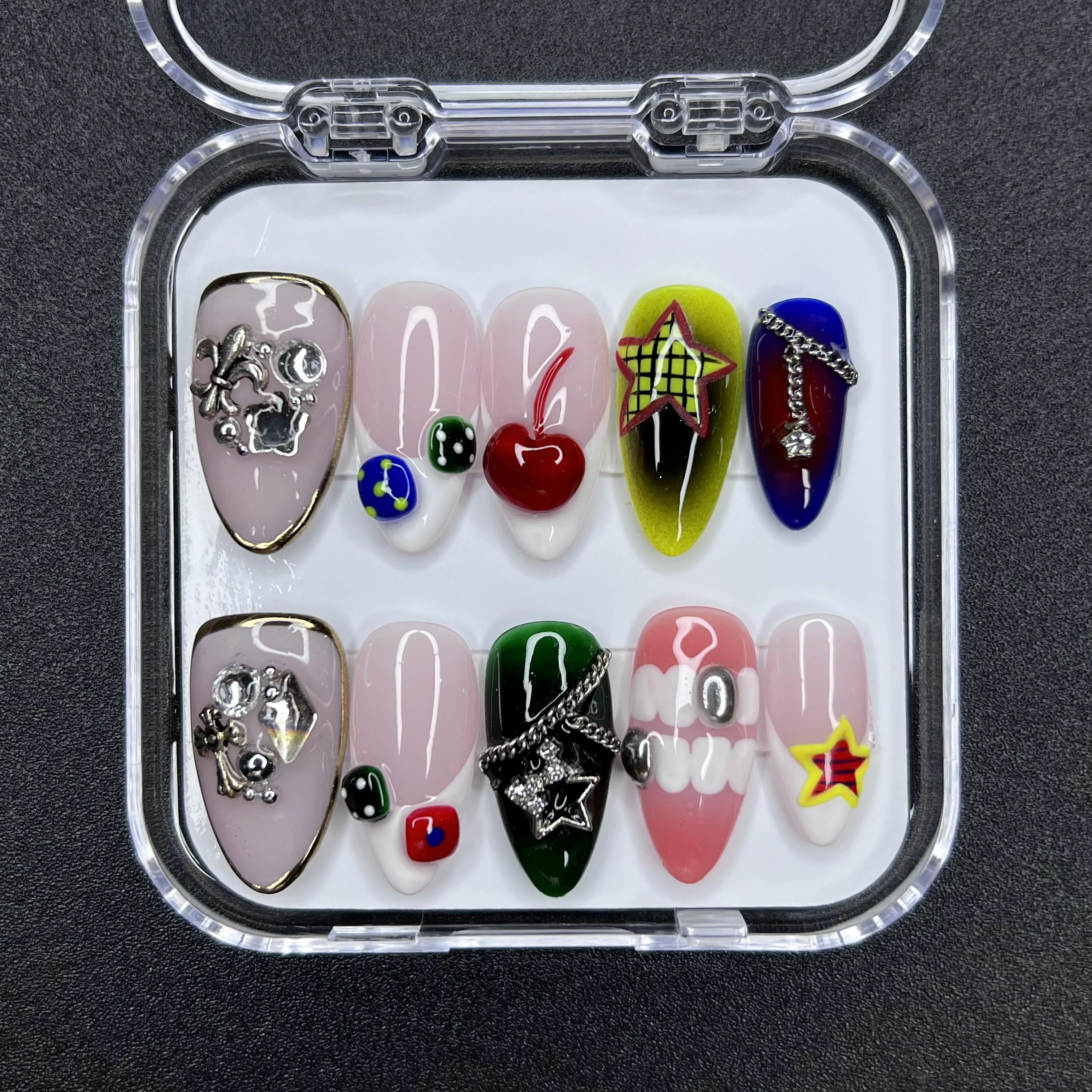 Press-on Nails Wholesale $14.90 Celestial Glam by Yabe Vietnam