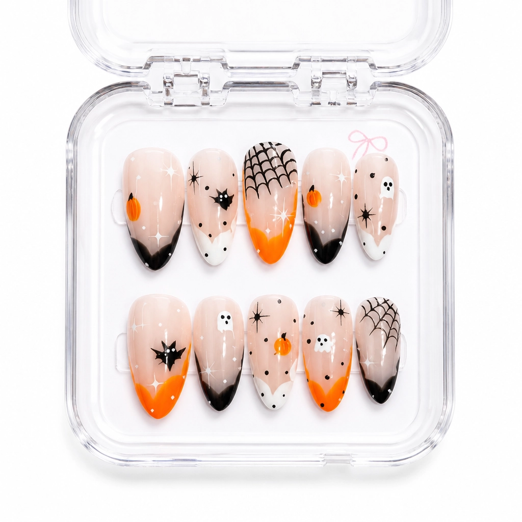 Press-on Nails Wholesale $14.90 Autumn Flame by Yabe Vietnam