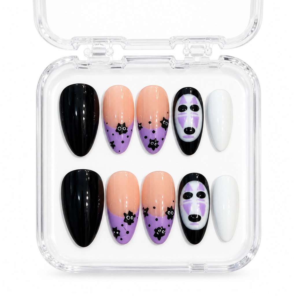 Press-on Nails Wholesale $14.90 Mystic Noir by Yabe Vietnam