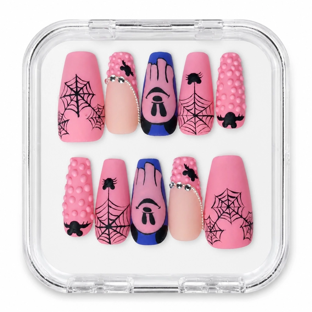 Press-on Nails Wholesale $14.90 Webbed Whimsy by Yabe Vietnam