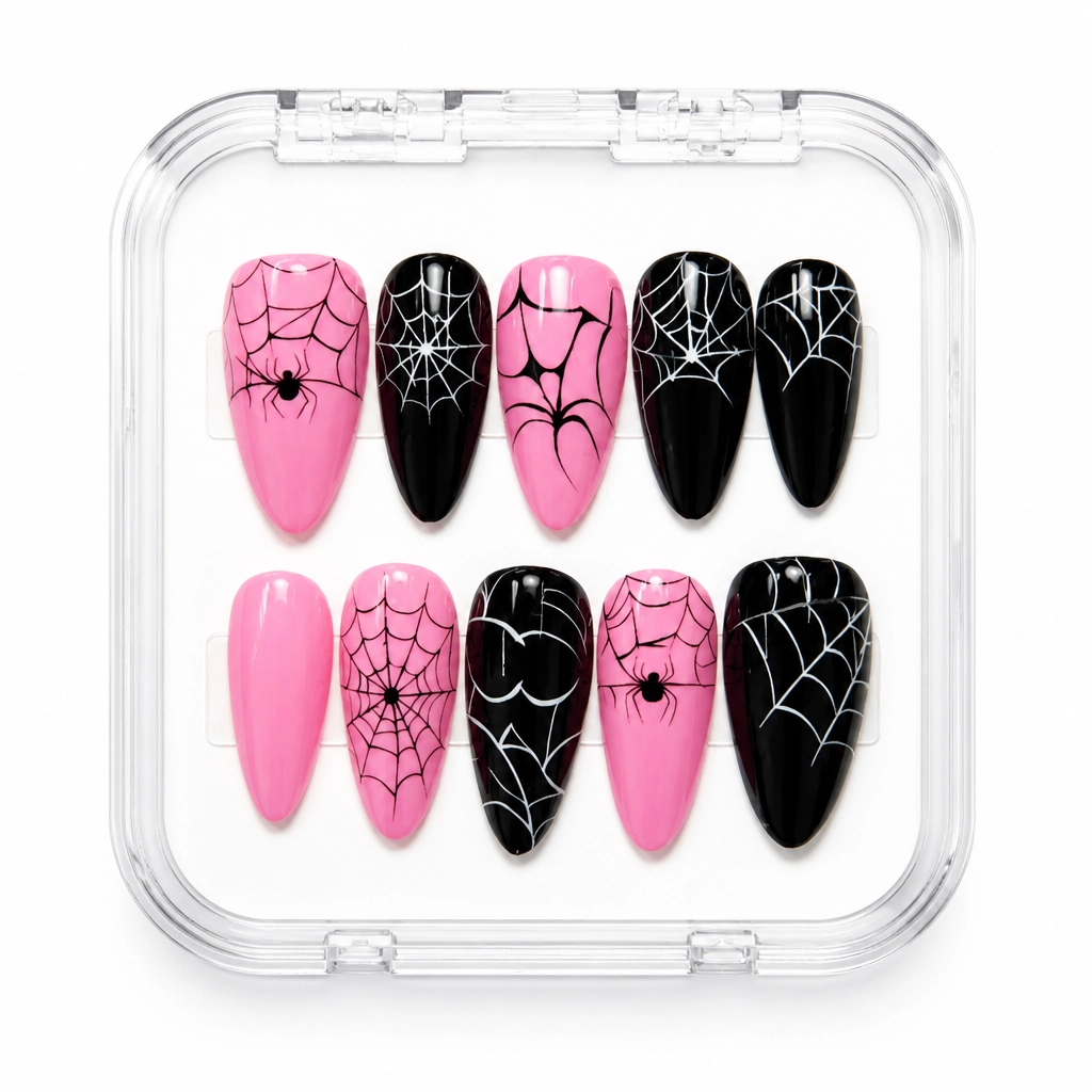 Press-on Nails Wholesale $14.90 Web of Elegance by Yabe Vietnam