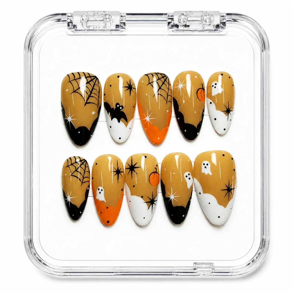 Press-on Nails Wholesale $14.90 Haunted Elegance by Yabe Vietnam