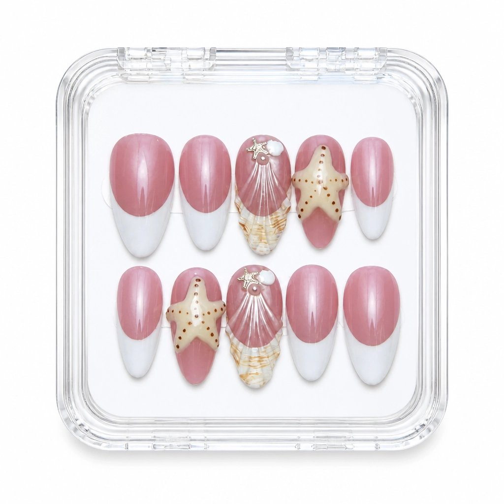 Press-on Nails Wholesale $14.90 Mauve Shell Luxe by Yabe Vietnam