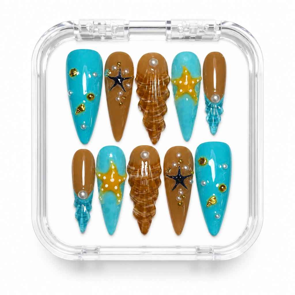 Press-on Nails Wholesale $14.90 Celestial Wanderer by Yabe Vietnam
