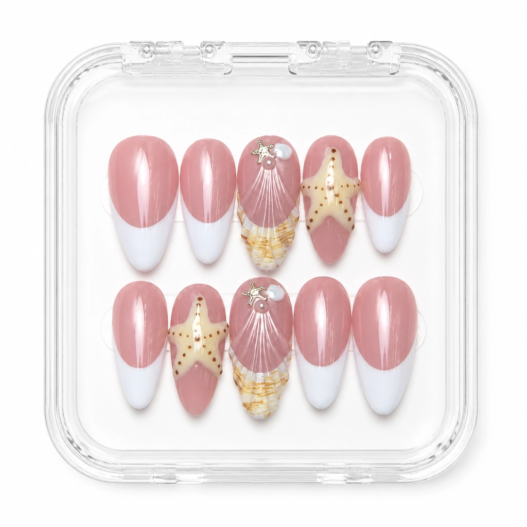 Press-on Nails Wholesale $14.90 Velvet Rose Elegance by Yabe Vietnam