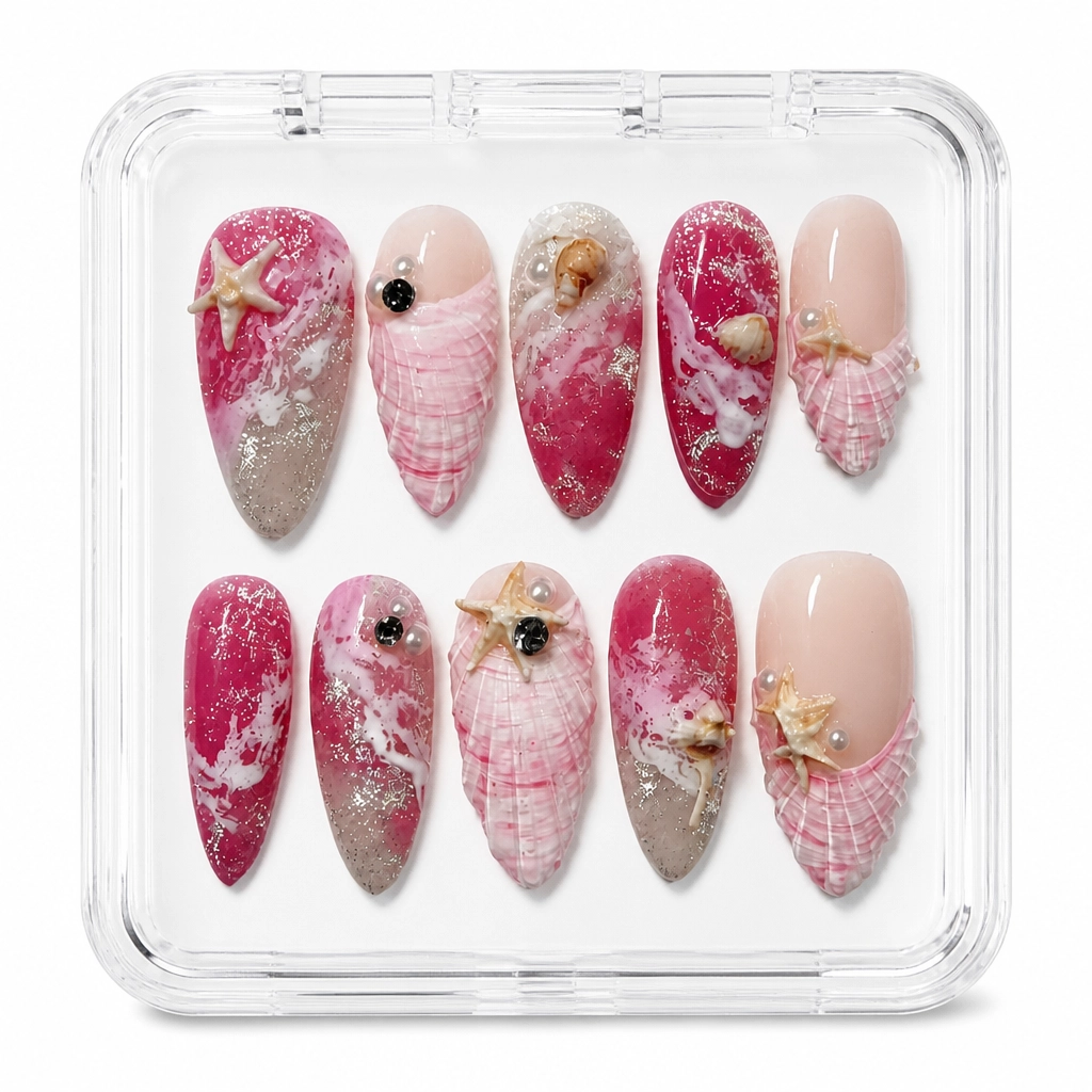 Press-on Nails Wholesale $14.90 Velvet Bloom by Yabe Vietnam