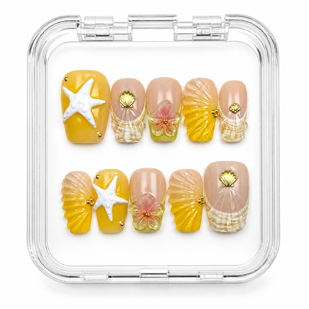 Press-on Nails Wholesale $14.90 Oceanic Luxe by Yabe Vietnam