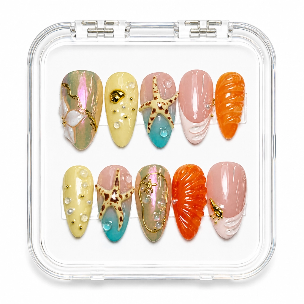 Press-on Nails Wholesale $14.90 Autumn Radiance by Yabe Vietnam