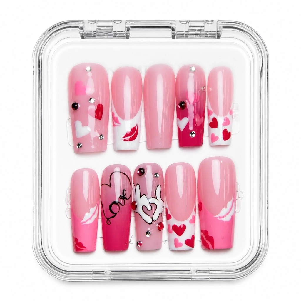 Press-on Nails Wholesale $14.90 Romantic Allure by Yabe Vietnam
