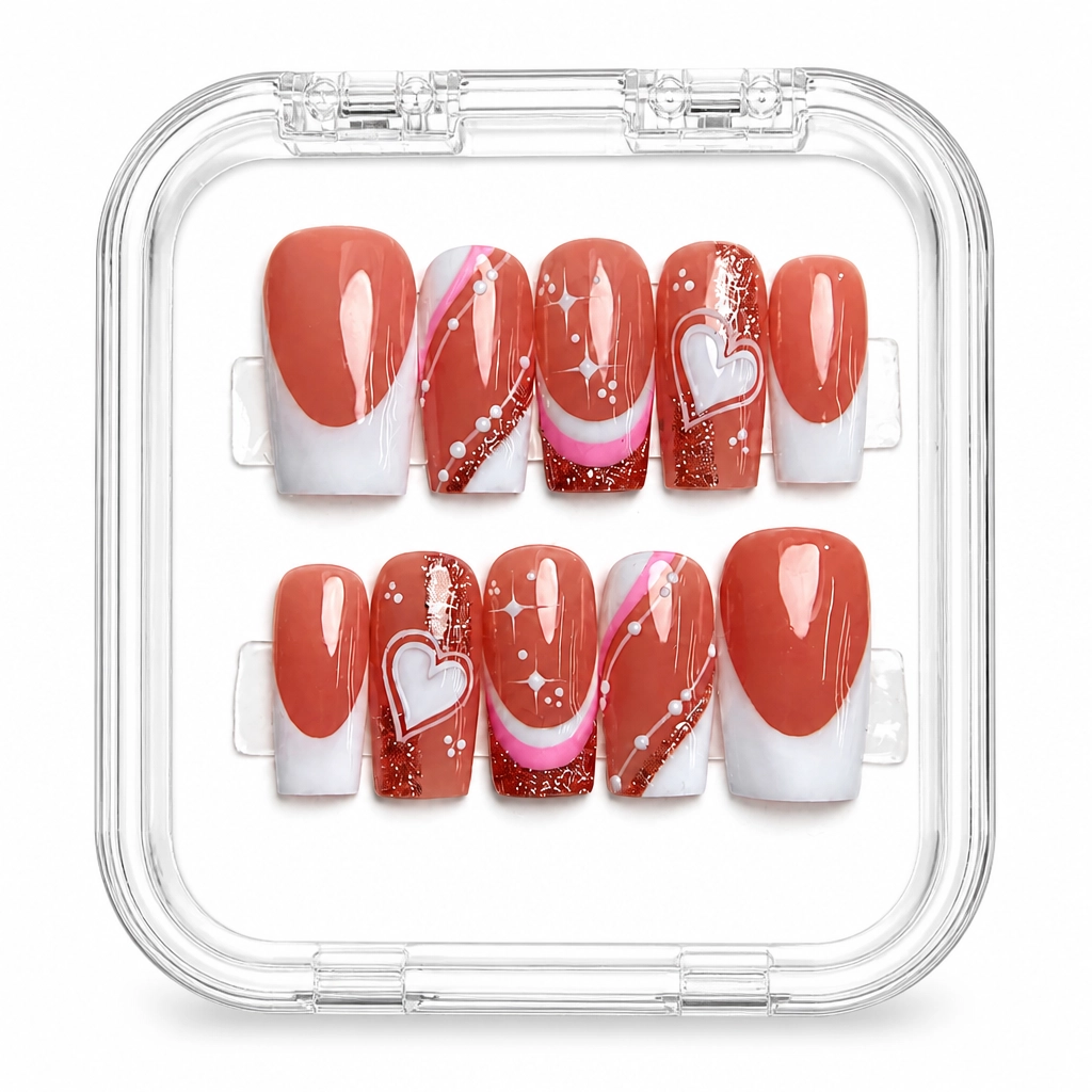 Press-on Nails Wholesale $14.90 Cupid's Charm by Yabe Vietnam