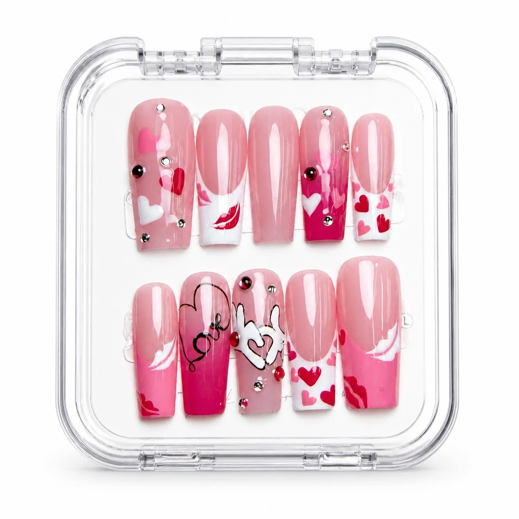 Press-on Nails Wholesale $14.90 Cupid's Whisper by Yabe Vietnam