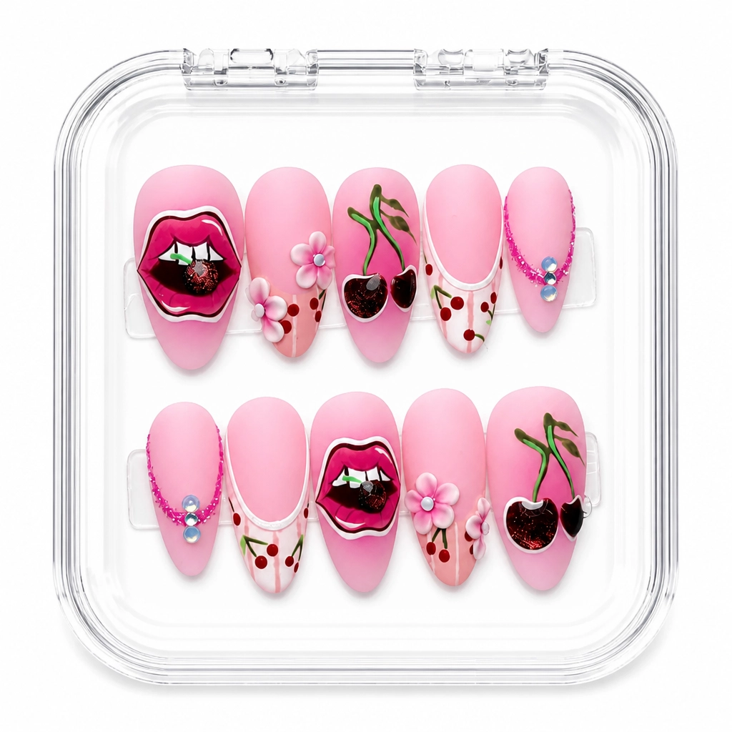 Press-on Nails Wholesale $14.90 Chic Blossom Luxe by Yabe Vietnam