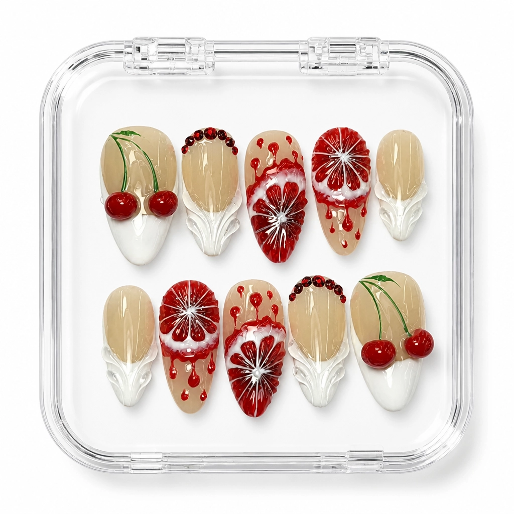 Press-on Nails Wholesale $14.90 Floral Luxe by Yabe Vietnam