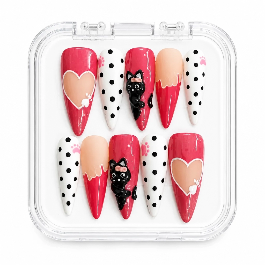 Press-on Nails Wholesale $14.90 Cupid's Kiss by Yabe Vietnam