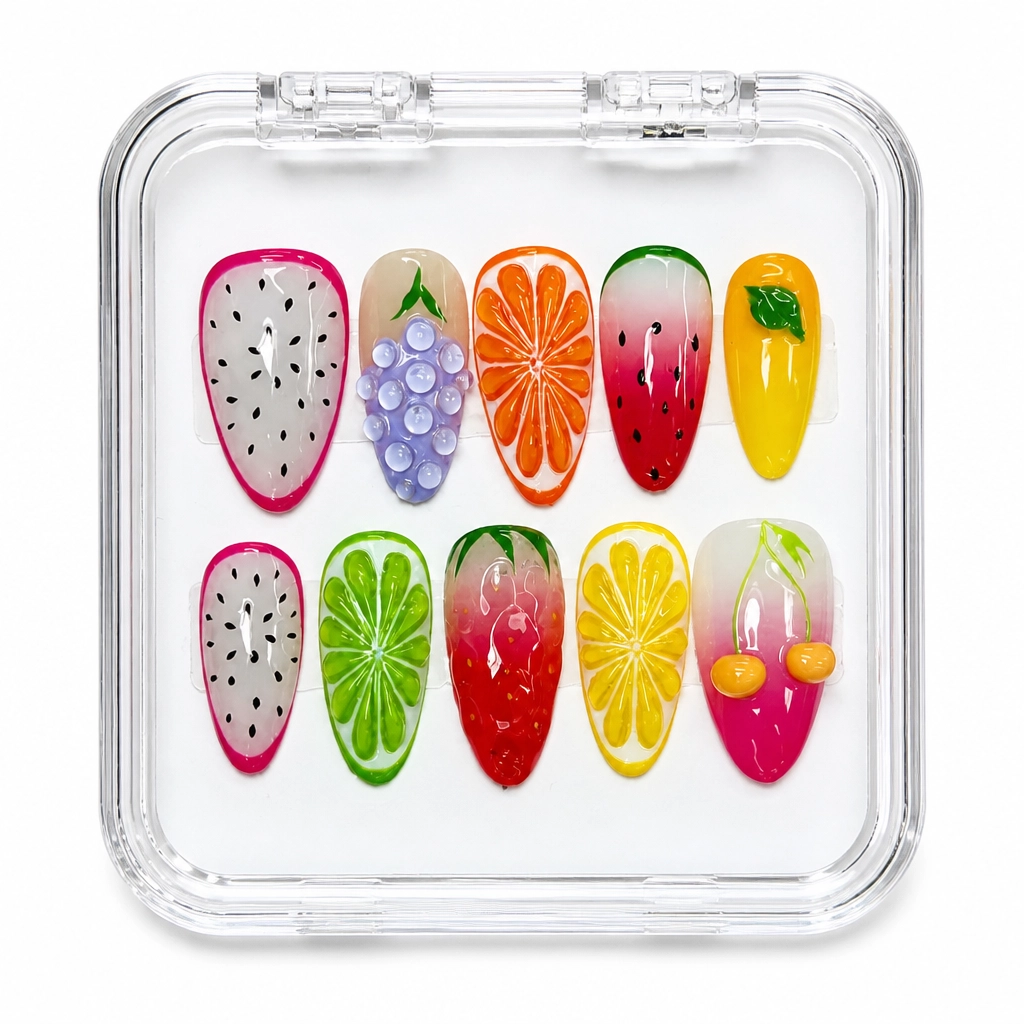 Press-on Nails Wholesale $14.90 Tropical Bliss by Yabe Vietnam