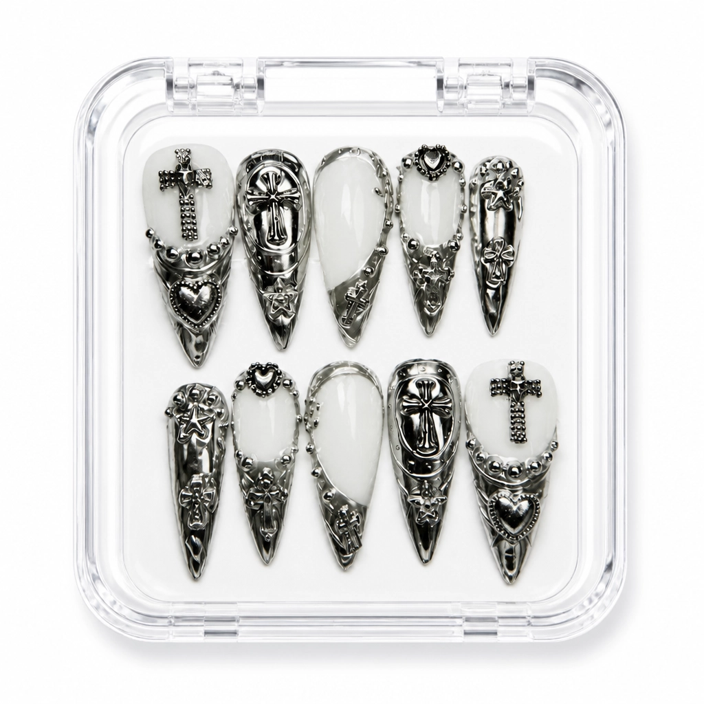 Press-on Nails Wholesale $14.90 Gothic Whimsy by Yabe Vietnam