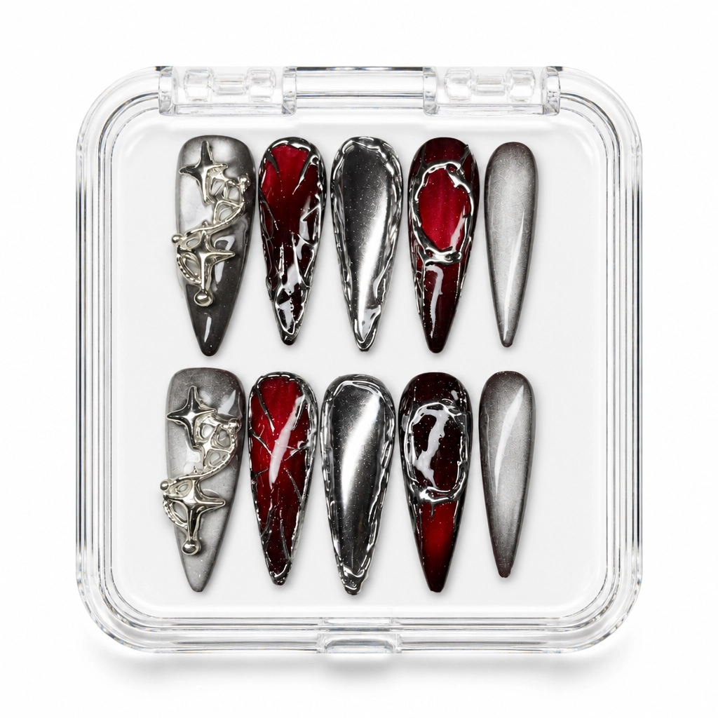 Press-on Nails Wholesale $14.90 Gothic Radiance by Yabe Vietnam