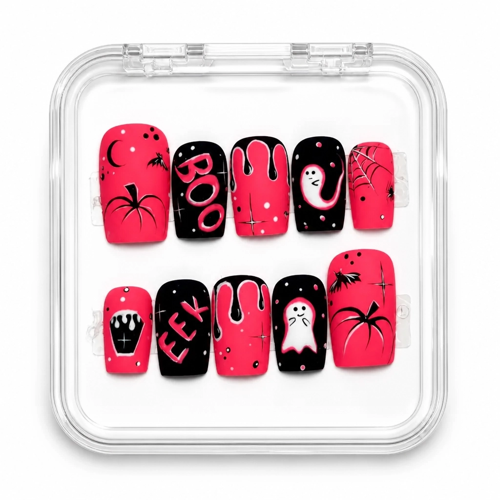 Press-on Nails Wholesale $14.90 Ghostly Glam by Yabe Vietnam
