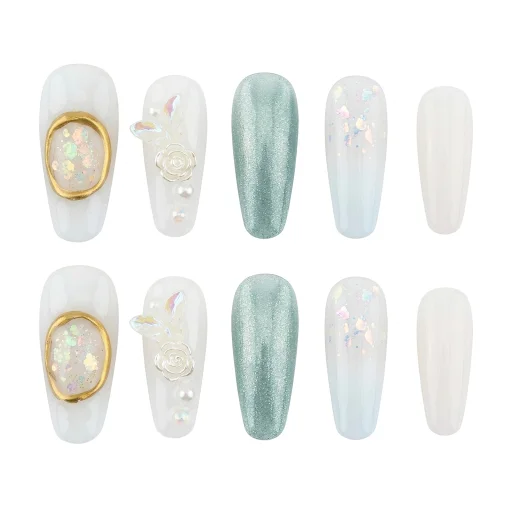 Press-on Nails Wholesale $6.90 Opal Elegance by Yabe Vietnam