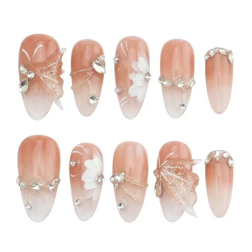 Press-on Nails Wholesale $11.90 Petal Mirage by Yabe Vietnam