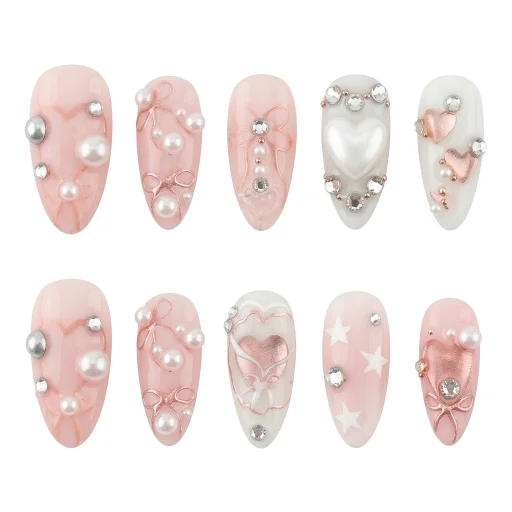 Press-on Nails Wholesale $6.90 Petal Stardust by Yabe Vietnam