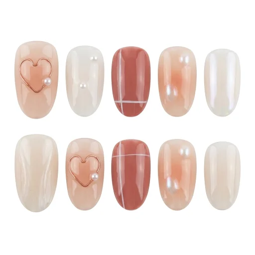 Press-on Nails Wholesale $6.90 Rosy Horizon by Yabe Vietnam