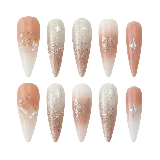 Press-on Nails Wholesale $6.90 Satin Dusk by Yabe Vietnam