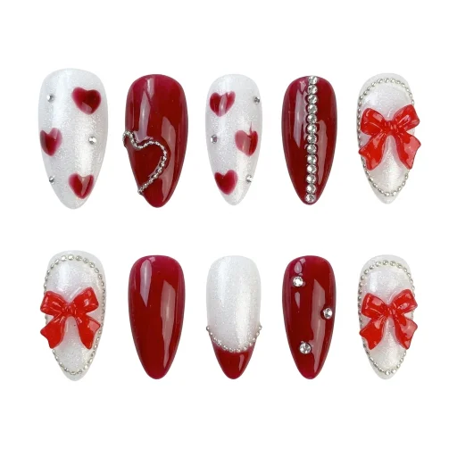 Press-on Nails Wholesale $6.90 Scarlet Charm by Yabe Vietnam