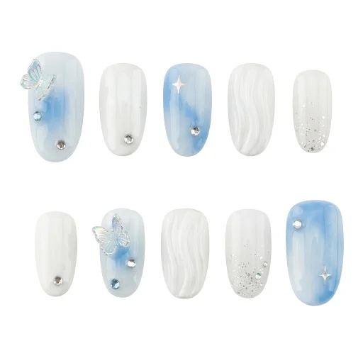 Press-on Nails Wholesale $6.90 Sky Elegance by Yabe Vietnam