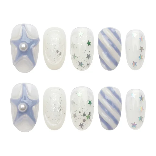 Press-on Nails Wholesale $6.90 Starry Bliss by Yabe Vietnam