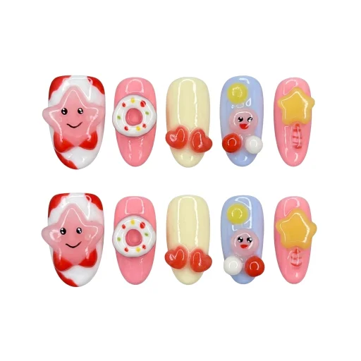 Press-on Nails Wholesale $11.90 Starry Delight by Yabe Vietnam