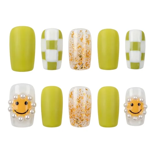 Press-on Nails Wholesale $6.90 Sunny Delight by Yabe Vietnam