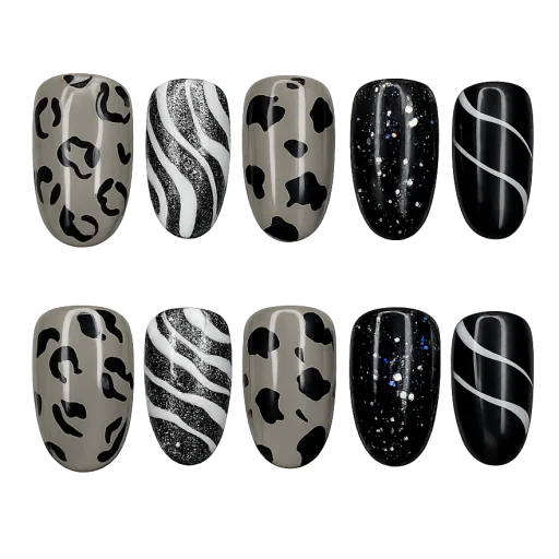 Press-on Nails Wholesale $6.90 Wild Glam by Yabe Vietnam
