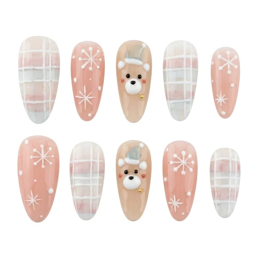 Press-on Nails Wholesale $6.90 Winter Whimsy by Yabe Vietnam