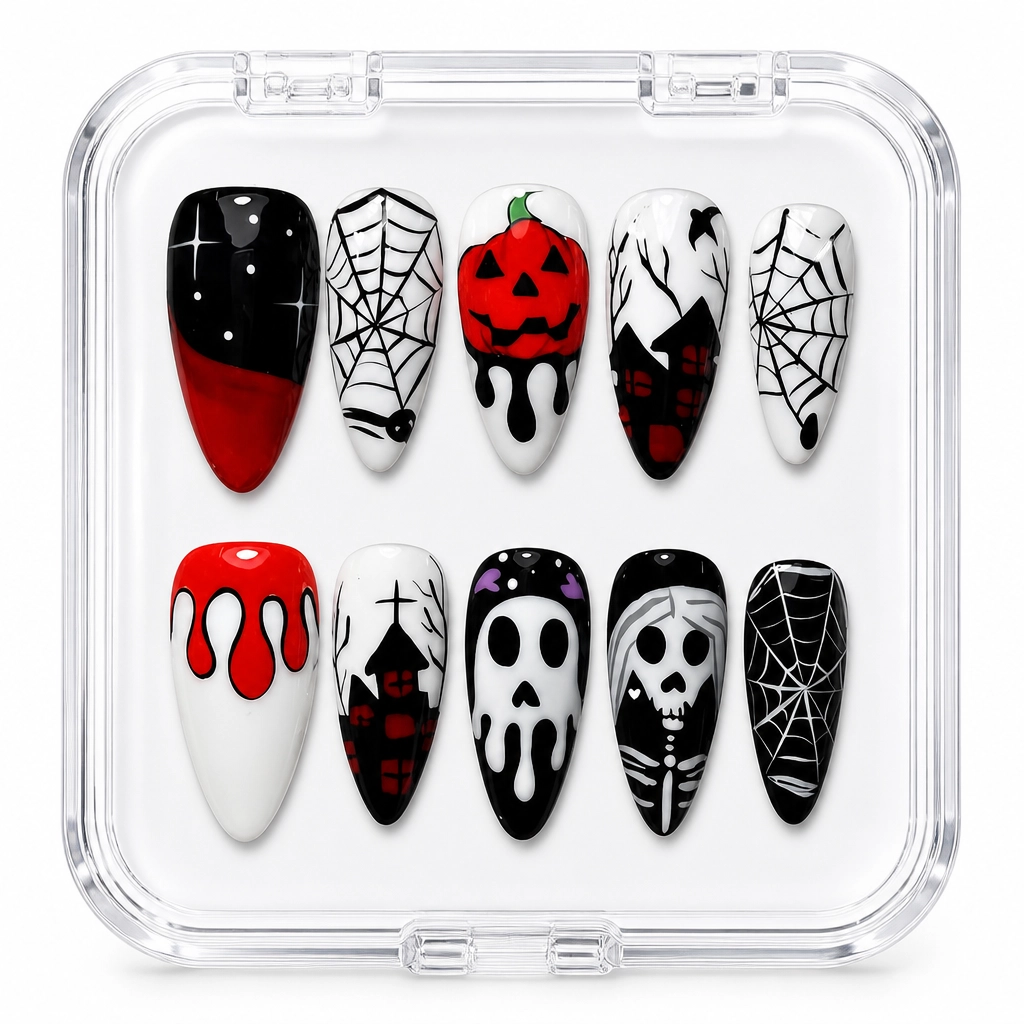 Press-on Nails Wholesale $14.90 Spooky Chic Nails by Yabe Vietnam