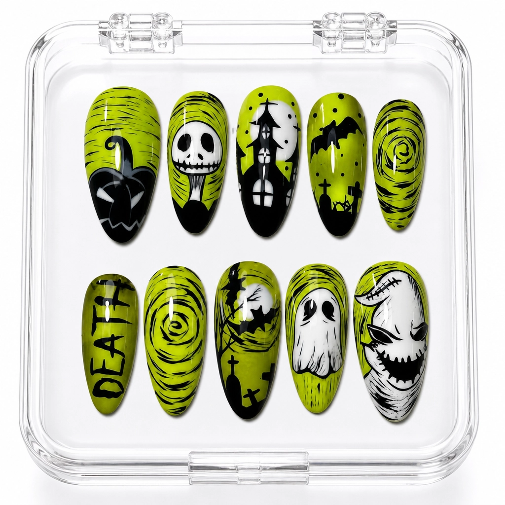 Press-on Nails Wholesale $14.90 Spooky Nails by Yabe Vietnam