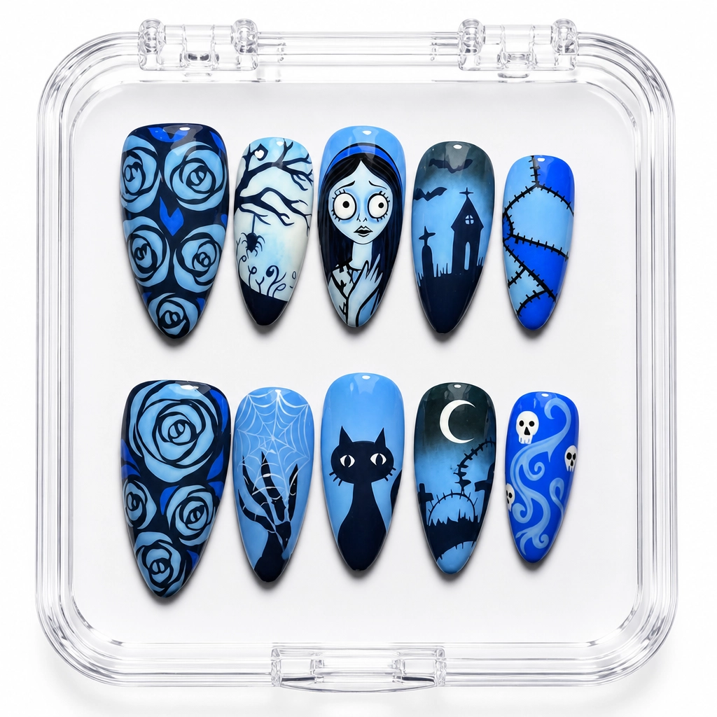 Press-on Nails Wholesale $14.90 Gothic Glam Nails by Yabe Vietnam