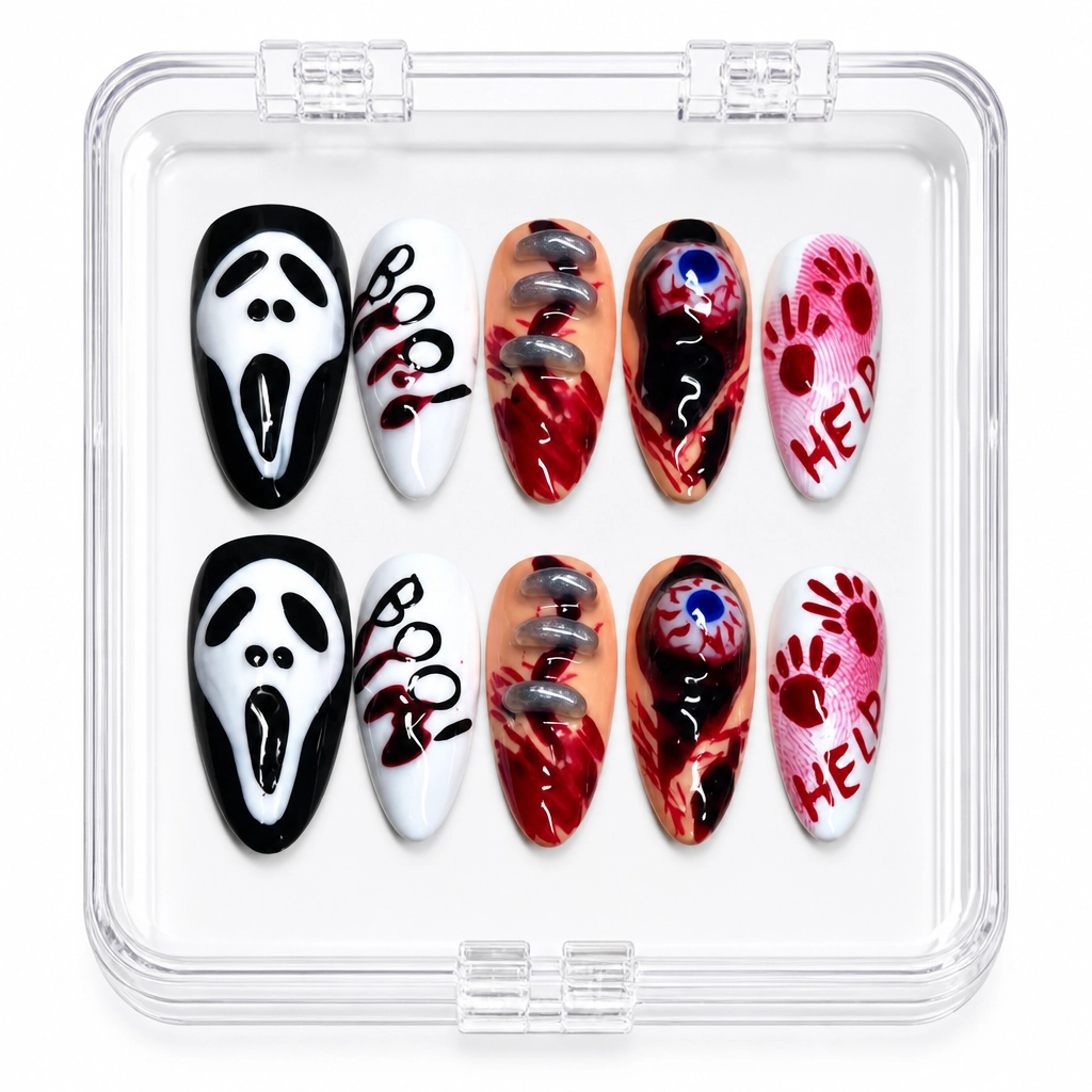 Press-on Nails Wholesale $14.90 Spooky Chic by Yabe Vietnam
