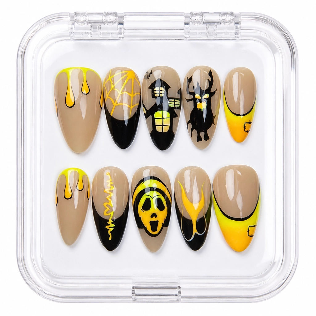 Press-on Nails Wholesale $14.90 Spooky Nails by Yabe Vietnam